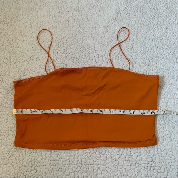 Dynamite  Orange Cropped Top - Picture 5 of 6